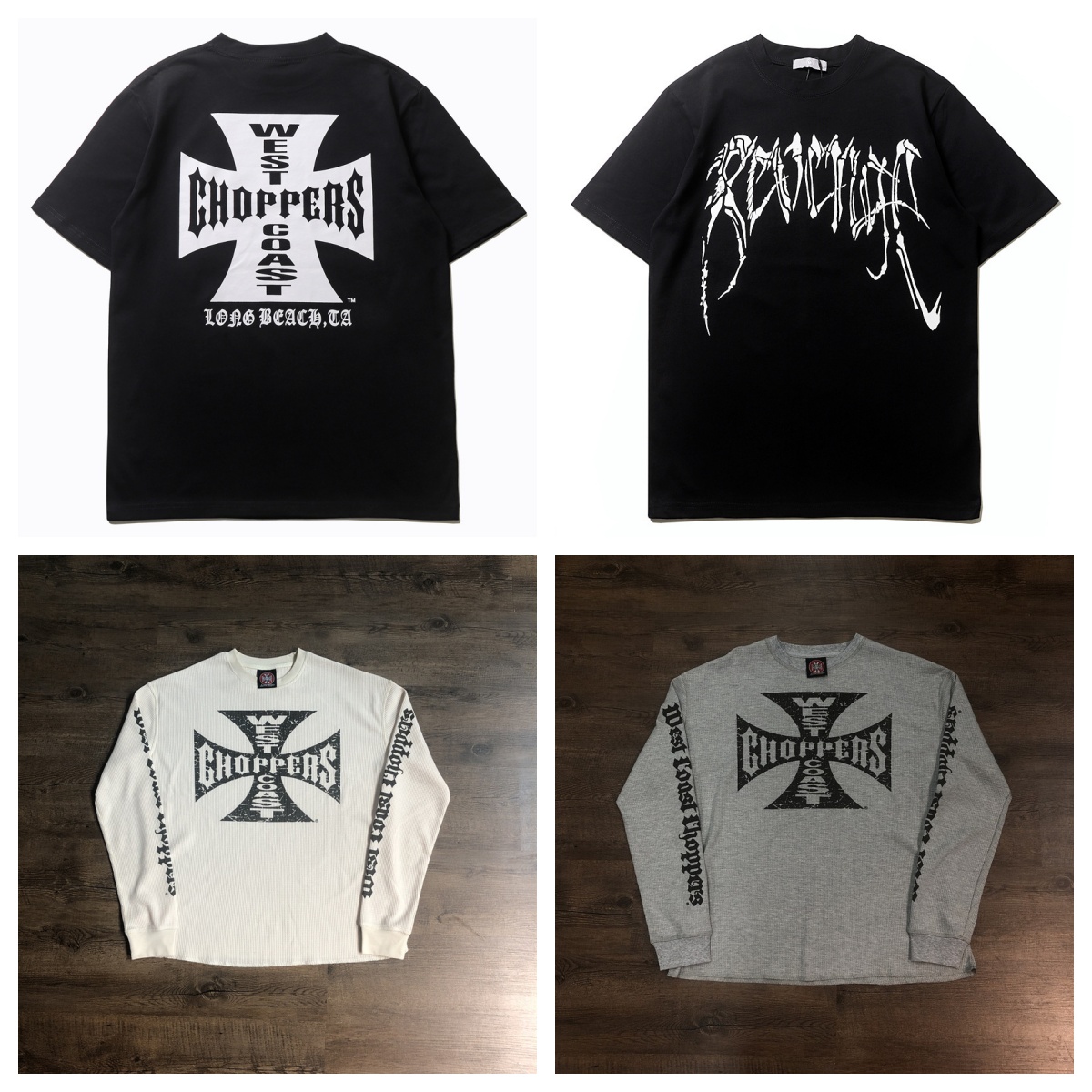 Men's Fashion American T-shirt Casual West Coast Letter Pattern Printed Round Neck Fashion