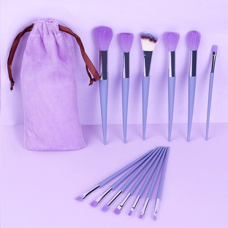 13PCS Makeup Brushes Set Eyeshadow Foundation Highlighter Blush Concealer Female Soft Beauty Tool Puff Sponges Thumb 250716