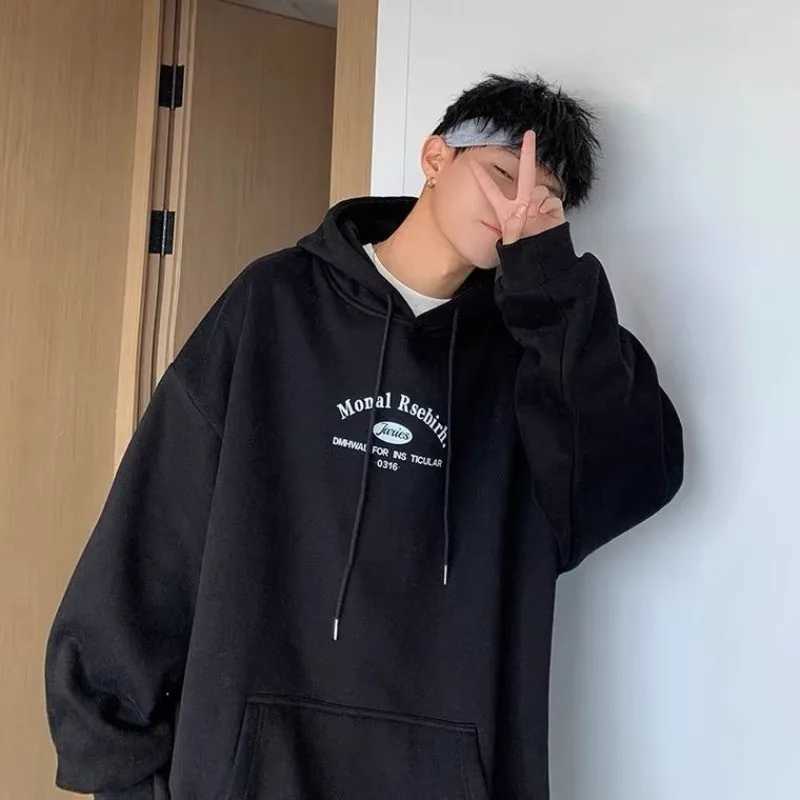 8XL American Classic Printed Hoodie Mens Large Size Clothing XJ250714