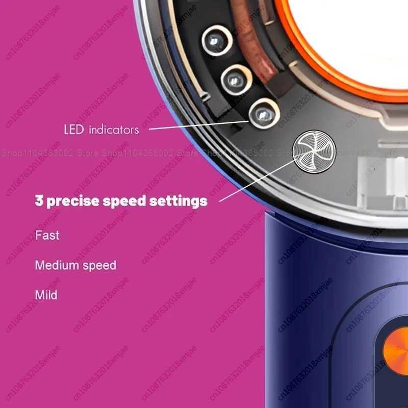 Leafless Hair Dryer Negative Ion hair care Professinal Quick Dry 220V Home Powerful Hairdryer Constant Anion Electric Hair Dryer W250718