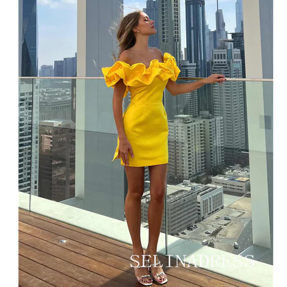 Cute A Line Sweetheart Corset Gold Homecoming Dress with Beading Bodycon Mini Cocktail Graduation Dresses Short Prom Dress 03Customized