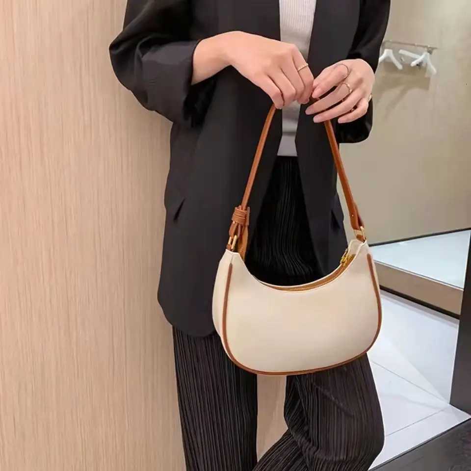 2024 New Fi Hot Style All-Mah French Niche High-end Shoulder Trendy Small Crossbody Bag for Women XJ250718