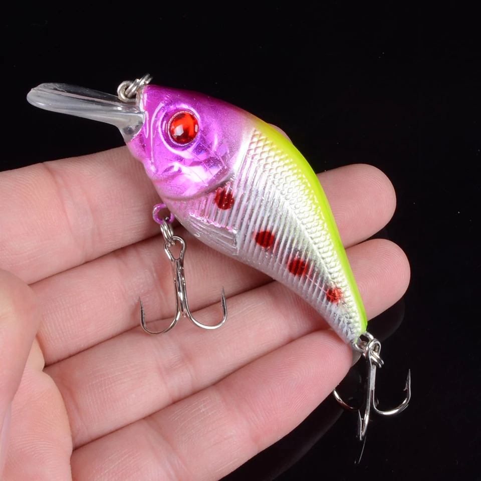 1pcs 75cm 102g Hard VIB Lures Fishing Minnow Bait Treble Hooks Sinking Crankbait Wobblers Tackle 3DEyes 250708