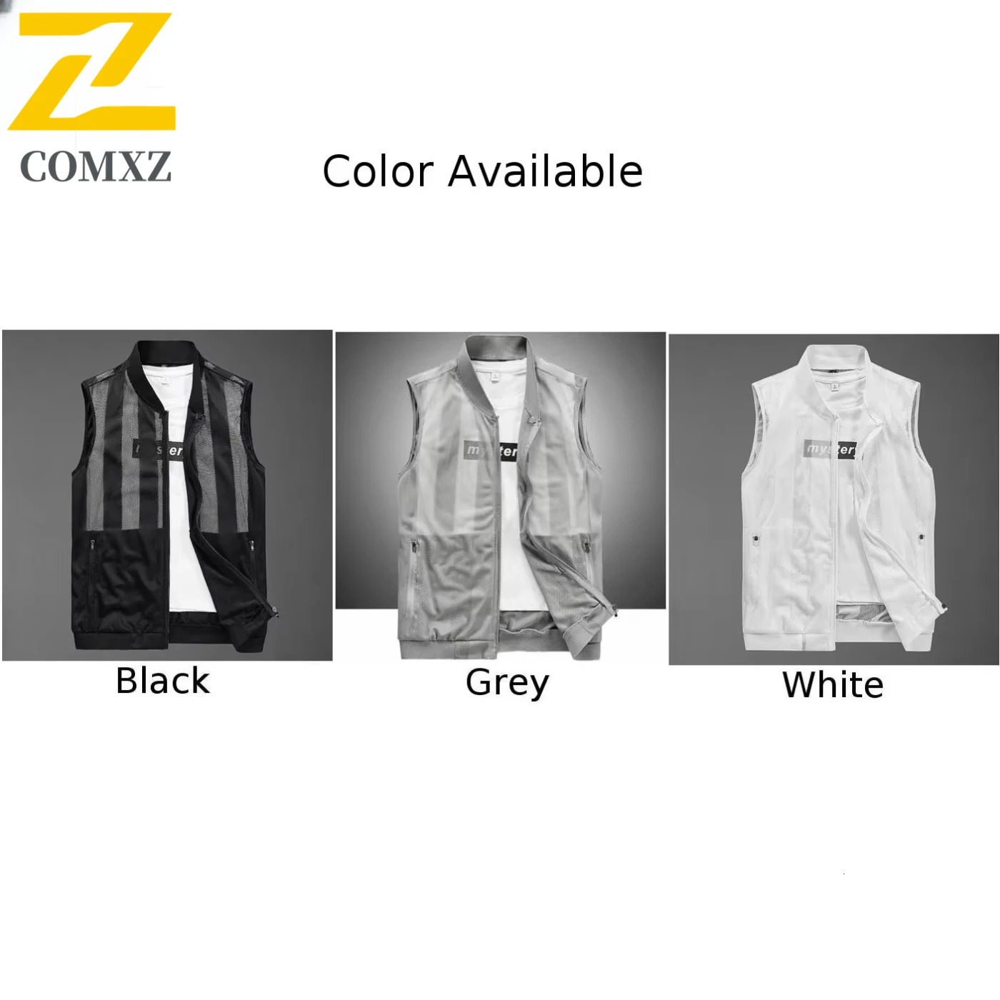 2025 Summer Mesh Vest Mens Casual Comfortable Breathable Quick-drying Sleeveless Jacket Hiking Fishing Polyester Sunscreen Vest 250717