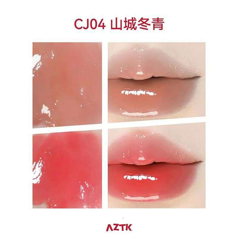 AZTK Makeup Two Tone Water Toothed Lipstick Whitening Accompanying Frozen Long-lasting Moisturizing Cosmetics X250718