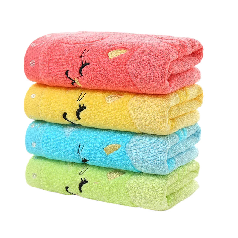 15 pieces Thickened soft Cotton Towel With Strong Water Absorption Universal Towel For Adults And Children Solid ColorSkin Friendly Towel