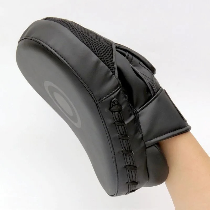 Boxing Hand Target Curved Boxing Pads MMA Target Focus Punching Gloves Thai Strike Kick Shield Hook Jab Pads Kickboxing Training 250717