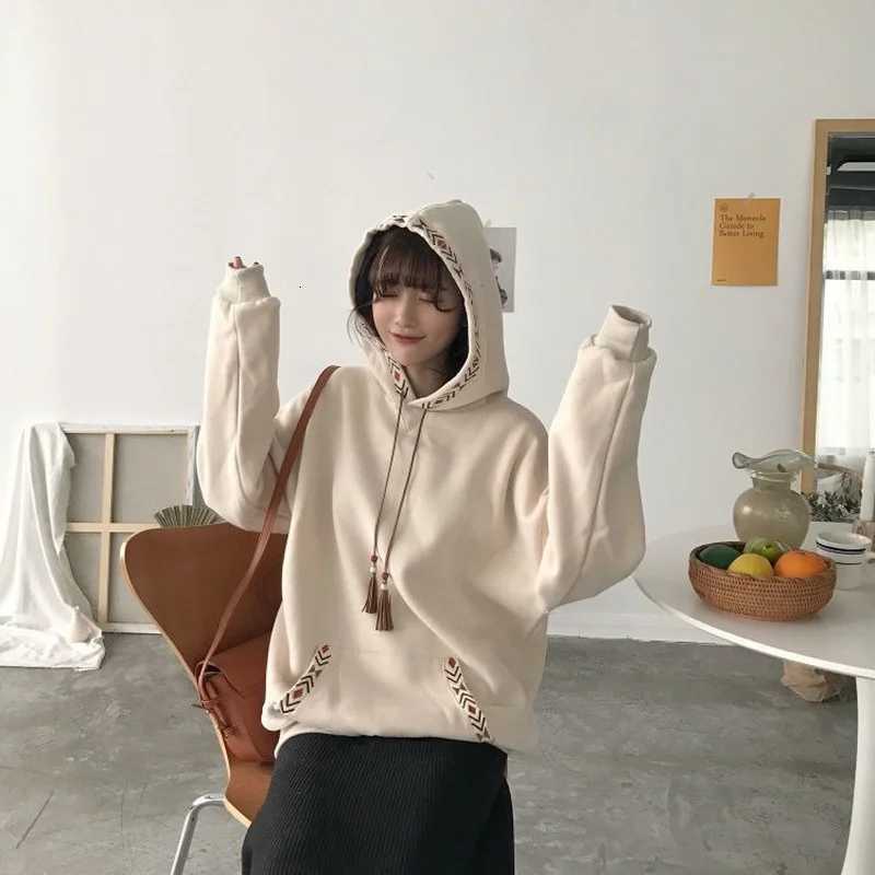Hoed Tops Spring Hoodies for Women Autumn Clothes Loose Fe Streetwear Casual Sweatshirt Hoodie Aesthetic Korean Fashion XJ250717