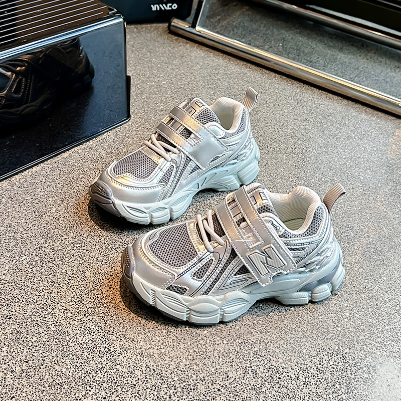 designer shoes 2025 new Children's sports shoes Girls' dad shoes dad shoes Casual boys' shoes for middle and big children