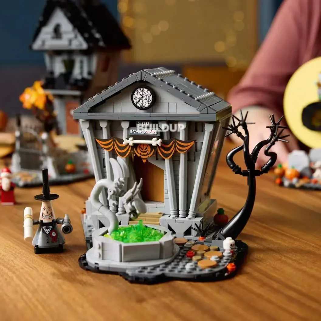 MOC 21351 Christmas Nightmare House Building Set 2193 Pieces Educational Toys for Kids Christmas Gifts Birthday Gifts Z250718