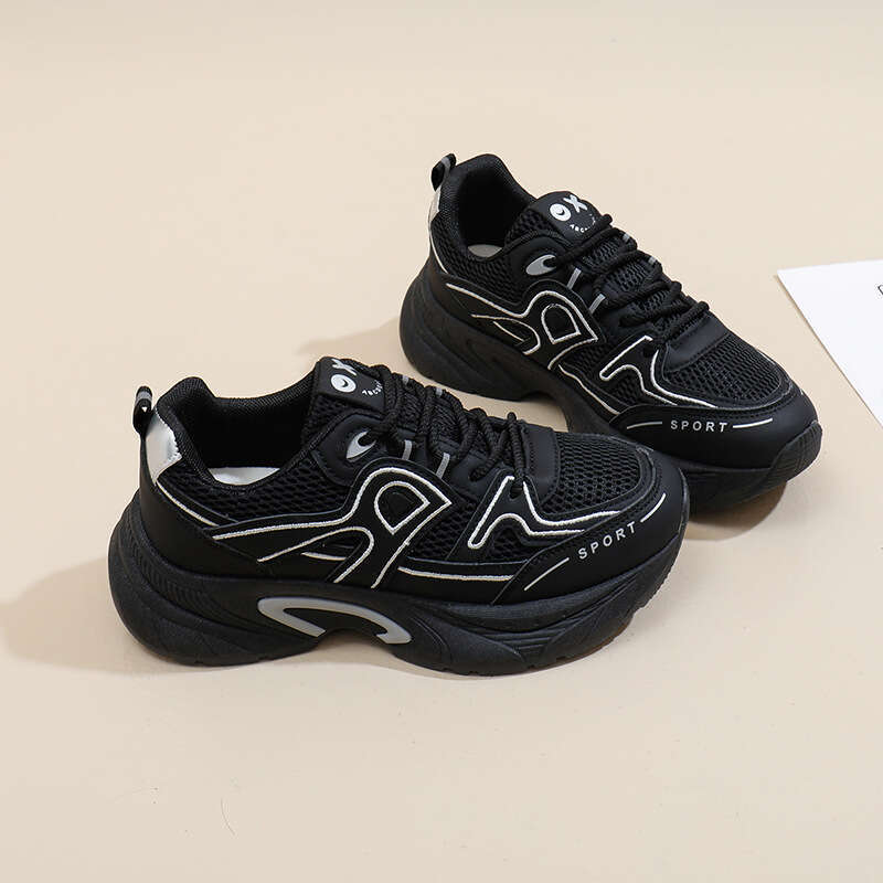 2024 Autumn Free shipping New Dad for Women, Trendy Ins Style, Plus Size Women's Shoes, Student Sneakers, Free shipping Height Increasing Casual 