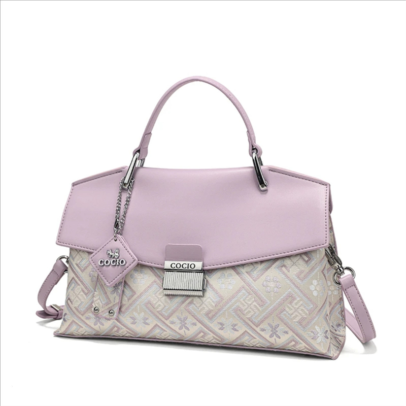 COCIO designer Shoulder Bags new light luxury high-quality handbag genuine leather mailman bag free shipping