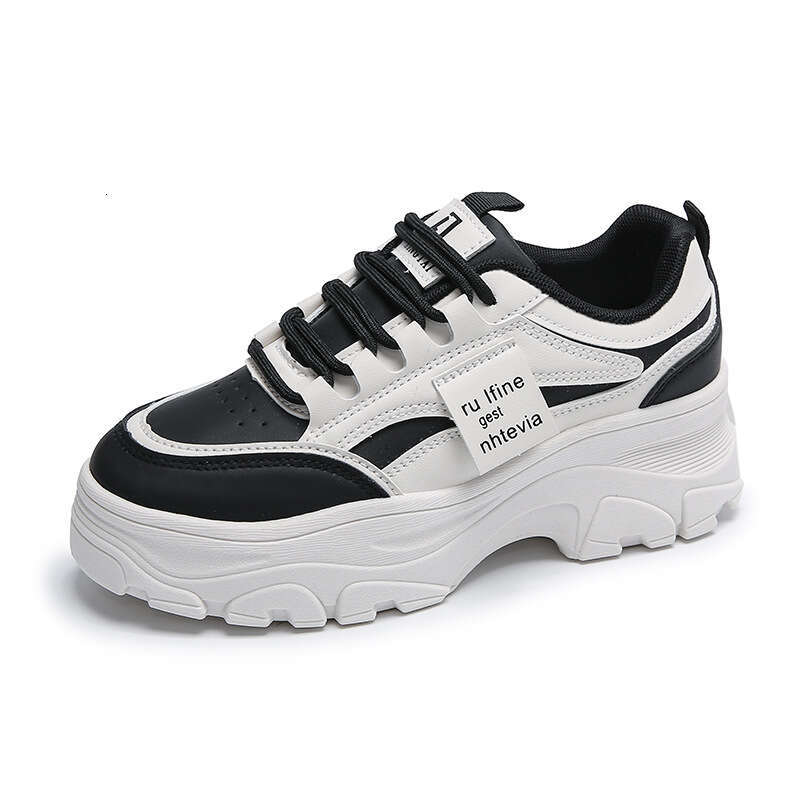 INS Korean Version New Dad Shoes for Women 2024 Autumn Versatile Student Sports Running Casual Thick Sole Free shipping Height Increasing XT150