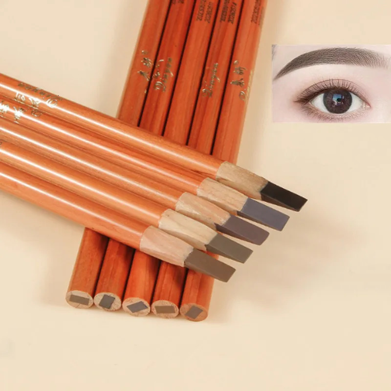 Eyebrow Pen Hard Microblading Brow Definer Enhancers Pencil Waterproof Easy To Apply Makeup Natural Wild Brows Tint 250712