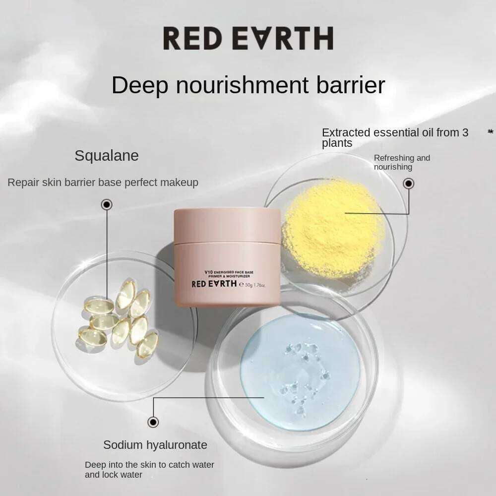 Redearth Foundation Korean Makeup Moisturizing Face Primer Pores Invisible Prolong Facial Oil-control Base X250718