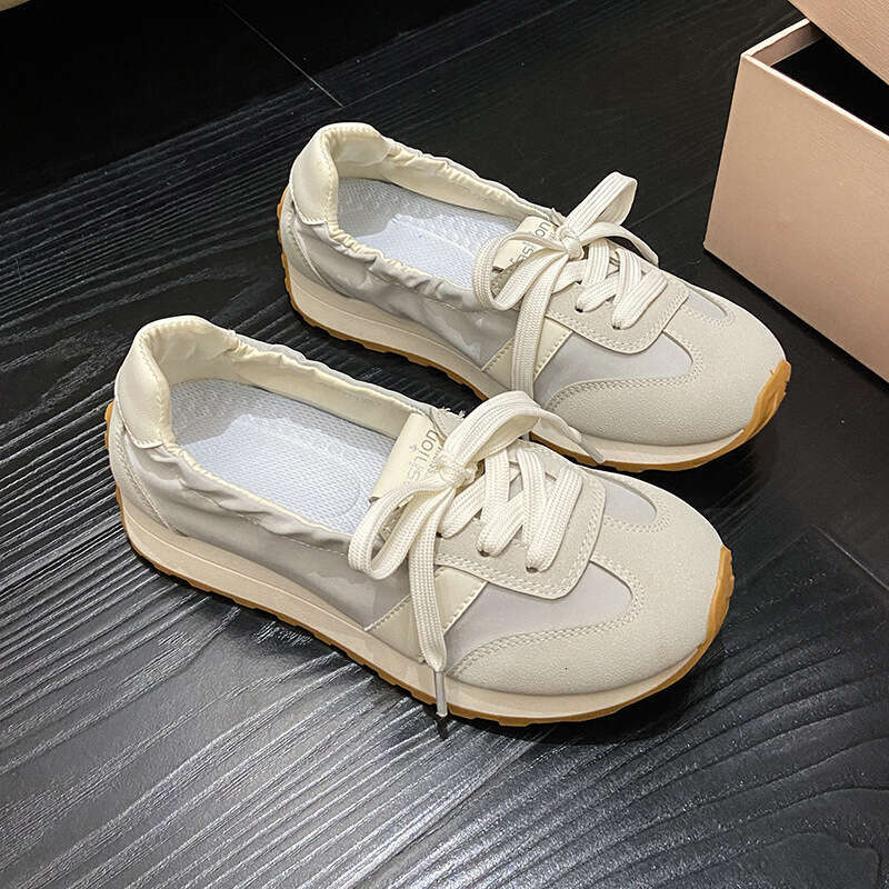 Free shipping 2025 White Sneakers for Women Summer New Korean Style Ins Trend Women's Shoes Casual Sports Versatile Slippers JCF212