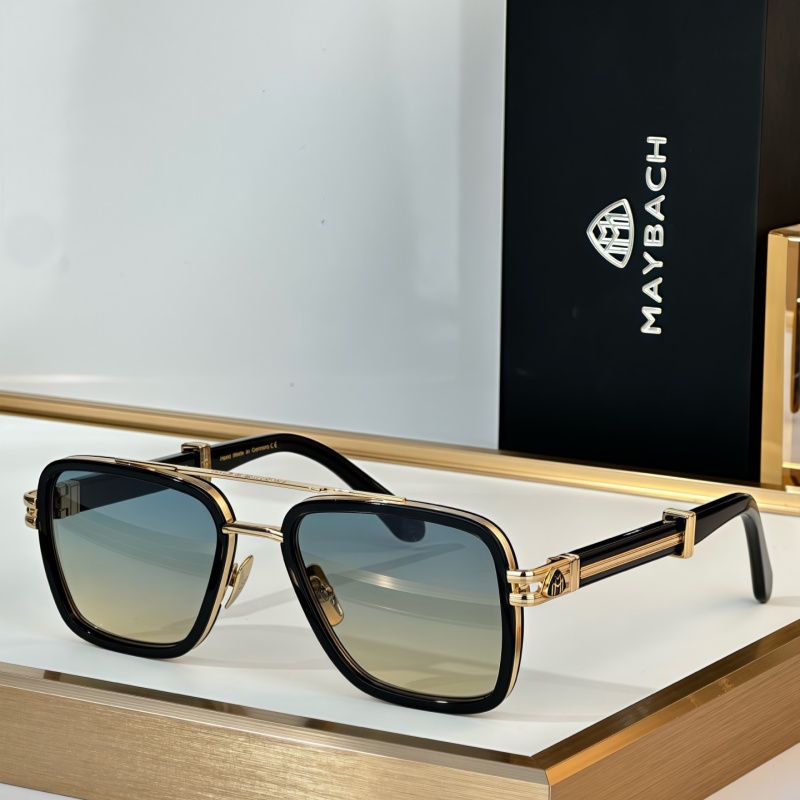 Maybach Eyewear THE WIND TOP Quality Designer Sunglasses Fashion Sunnies Shades UV400 Classic Sunglasses For Men Women Multicolour With Box Size 53-21-146