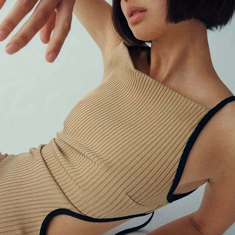 Nanya Summer Women's Sleeveless Backless Tie Slim Fit Long Sexy Elegant Dress B5