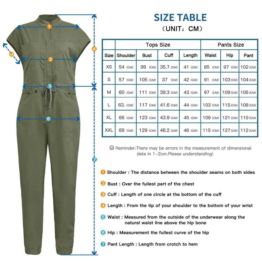 High-quality Beautician Gowns Medical Workwear Surgical Nursing Uniforms Pet Clinic Clothes Scrubs Uniforms Wholesale Jumpsuits Z250718