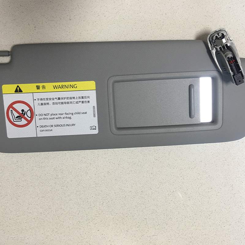 Stylish Sun Visor Attachment for Vehicle Interior Enhancement