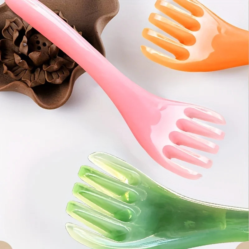 4pcs Five Claw Massage Comb Head Massager Massage Brush Five Tooth Massage Comb Acupoint Meridian Comb 250716