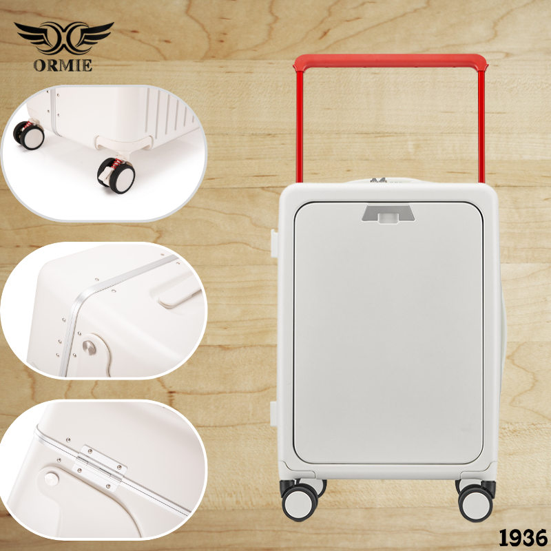Front Accessible Duffle Style Backpack - Equipped With Rechargeable USB Ports & Spacious Interior Organizers