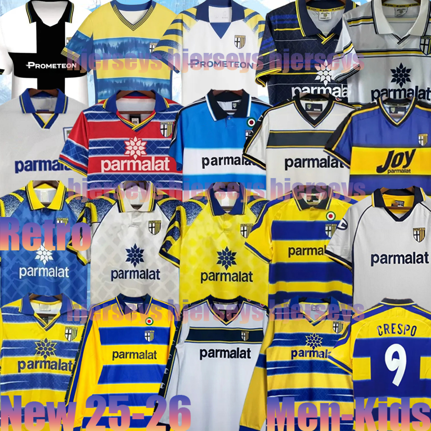Retro 93 95 97 98 99 00 01 02 03 PARMA Soccer Jerseys special CALCIO GOALKEEPER MAGLIA PORTIERE 2025 2026 Home BUFFON 1 KUCO MIHAILA GERVINHO HERNANI Mens football shirt
