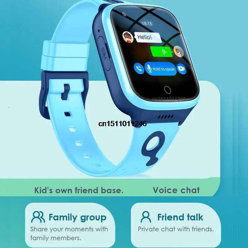 KGG 4G Smart Kids GPS WiFi 1000mAh Video Tracker Location SOS Call Back Monitor Phone Watch Smartwatch Children Gifts free shipping