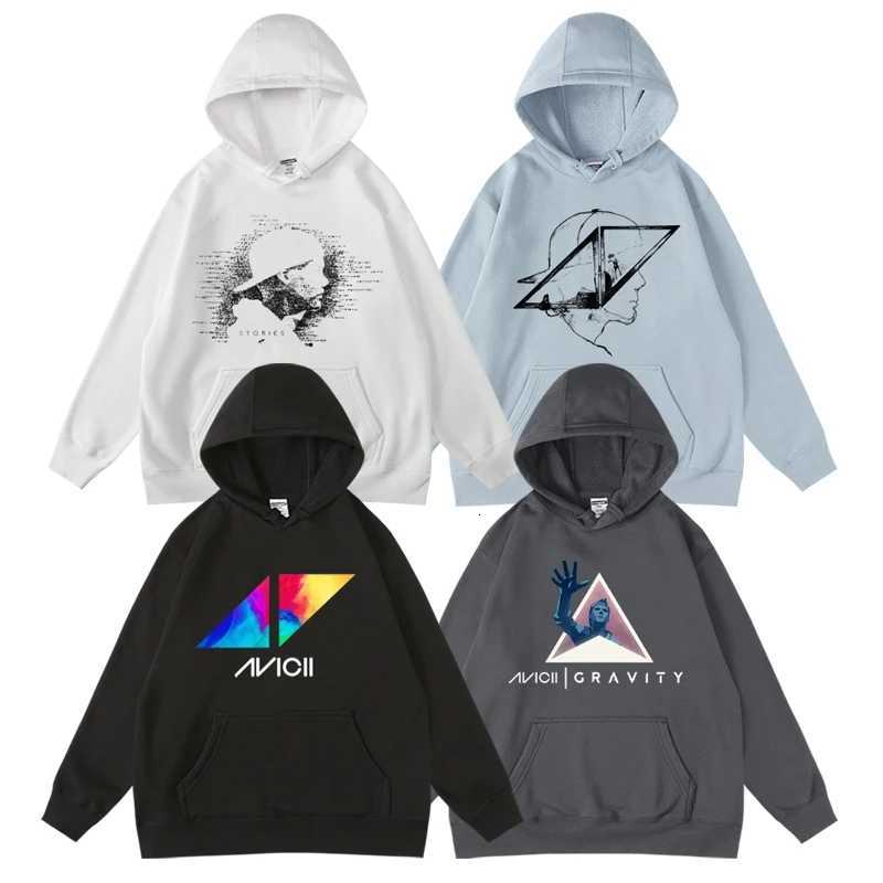 DJ Team Bergling hoodie womens hoodie round neck hooded top AVICI hoodie couple round neck hoodie casual hoodie XJ250717