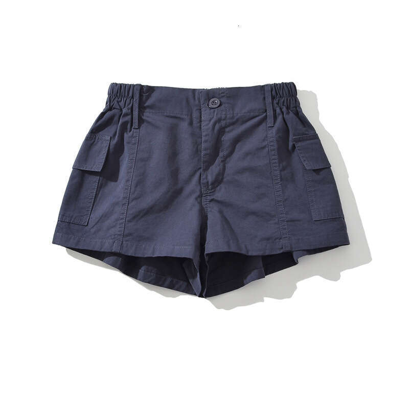 American Style Washed Cargo Shorts For Women Summer New Girl Pocket Casual Sports Straight Hot Pants Trendy B5