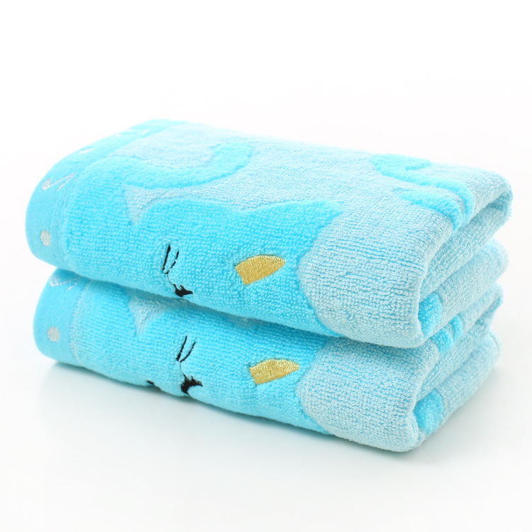 15 pieces Thickened soft Cotton Towel With Strong Water Absorption Universal Towel For Adults And Children Solid ColorSkin Friendly Towel