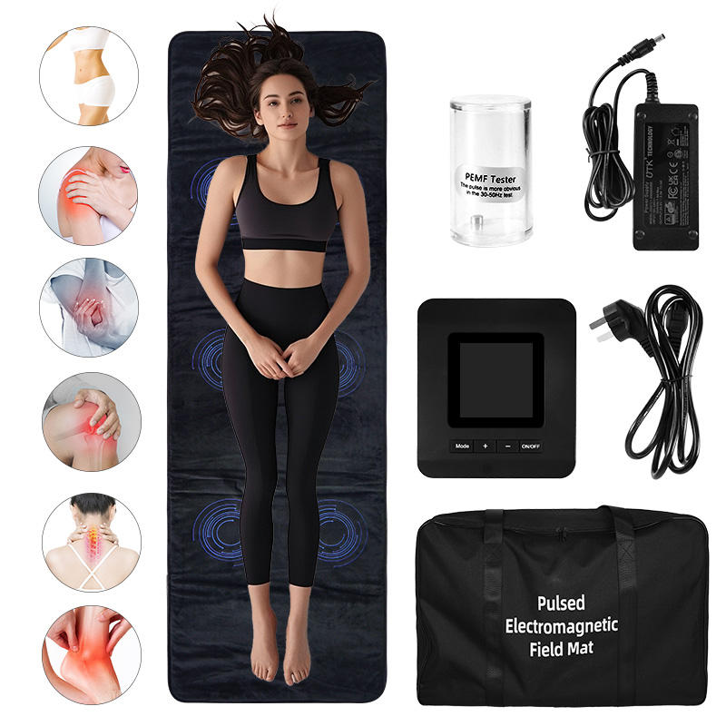 PEMF Therapy Mat-Full Body Magnetic Field Therapy Pad for Natural Healing,Pain Relief,Deep Muscle Massage&Sleep Improvement