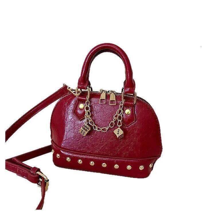 Designer Bags 2025 Shell Shoulder Bag Women's European Textured Detachable Strap Day To Night Work Purse Office Essentials" Luxury Bag