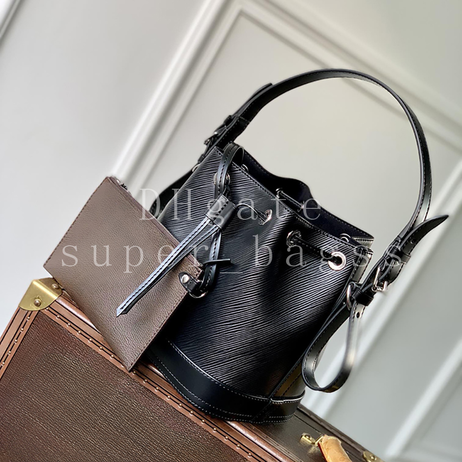 Mirror quality bucket bag Noe BB handbag Epi grained leather Crossbody bag luxury designer bag 20CM shoulder bag with box LN09C3