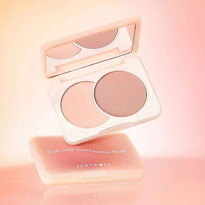 Judydoll Silky Monochrome Nude Blush Apricot Roasted Milk Tea Natural Brighten Skin Tone Makeup Palette X250718