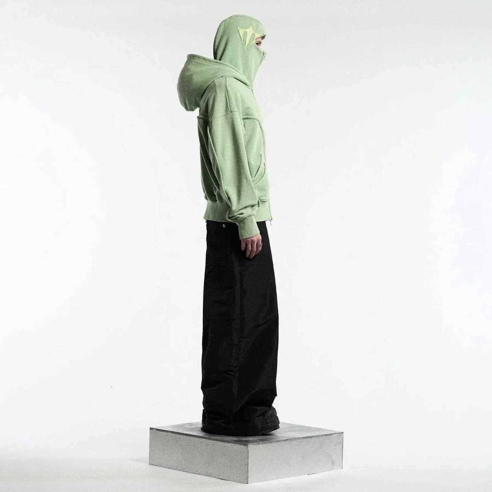 Y2K Vintage Zip up Hoodie Fashion Printed Pattern Double Hat Cold Resistant Design Sweatshirt Oversized Gothic Men Women ClothesXJ250714