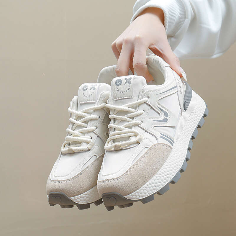 Forrest Gump Women's Casual 2024 Spring New Running Shoes Ins Trend Thick Free shipping Sole Korean Style Female Student Sports 6103