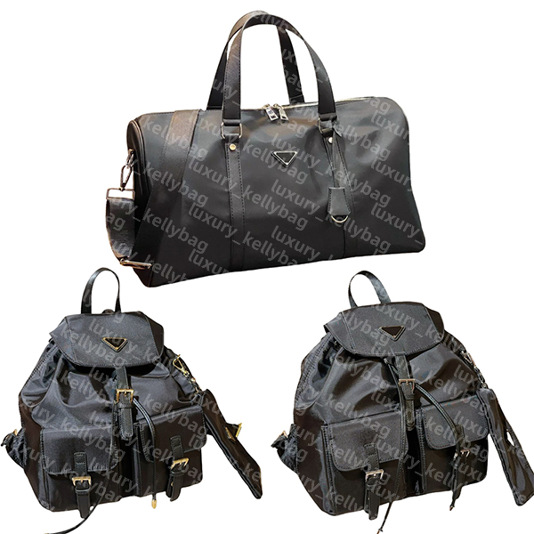 Black backpack designer backpack tote bag black nylon travel backpack with tote style perfect for business trips and daily commutes large capacity water resistant