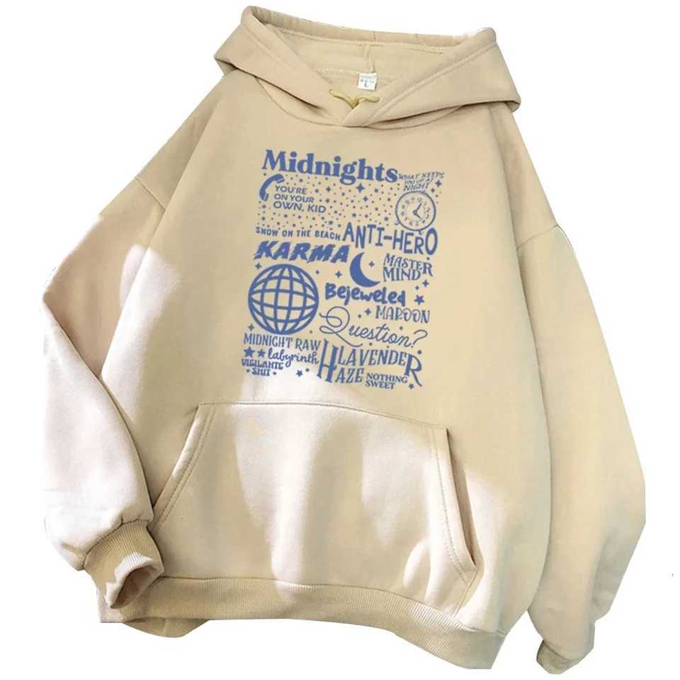 Taylor Midnights Hoodie Taylor Hoodie sic Album Sweatshirt sic Lovers Gift Women Long Sve Fe Pullover Hoodies XJ250717