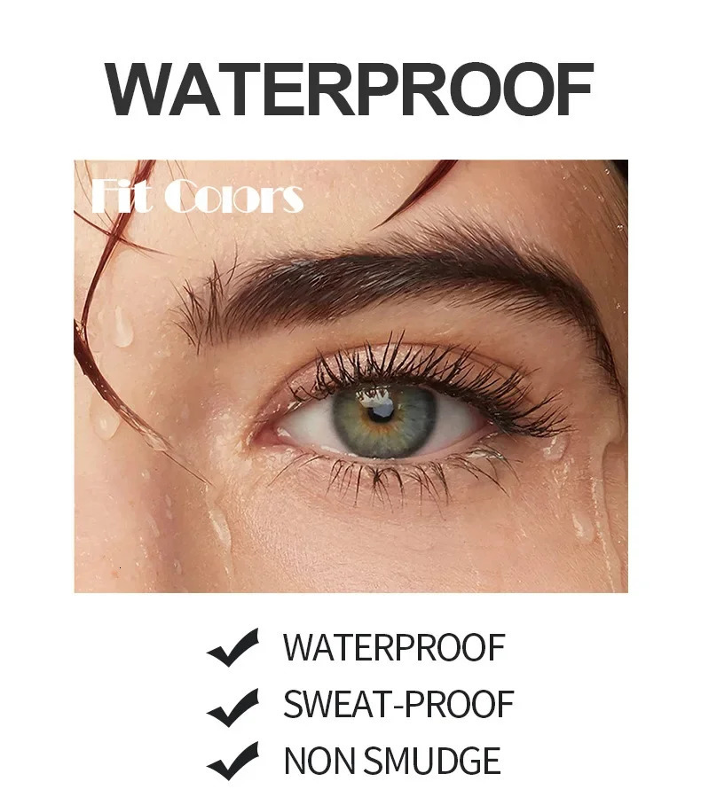 1PC Colorful Eyelash Mascara EyeLashes Extension Curling Lengthen White Purple Cosplay Makeup Glitter Point Diamond Mascara 250717