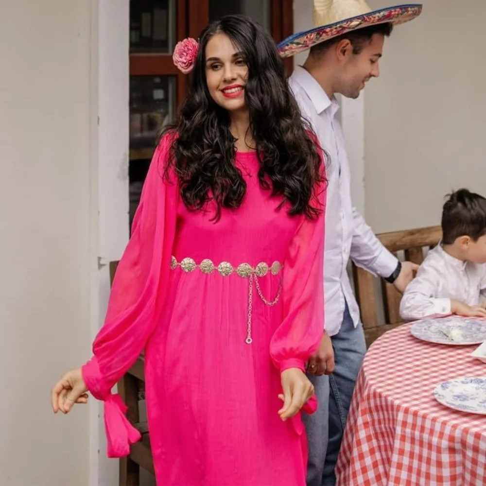 Metal Gold/Silver Chain Belt for Women Dress Jeans Moon Sun Waist Chain Rhinestone Adjustable for Plus Size 250715