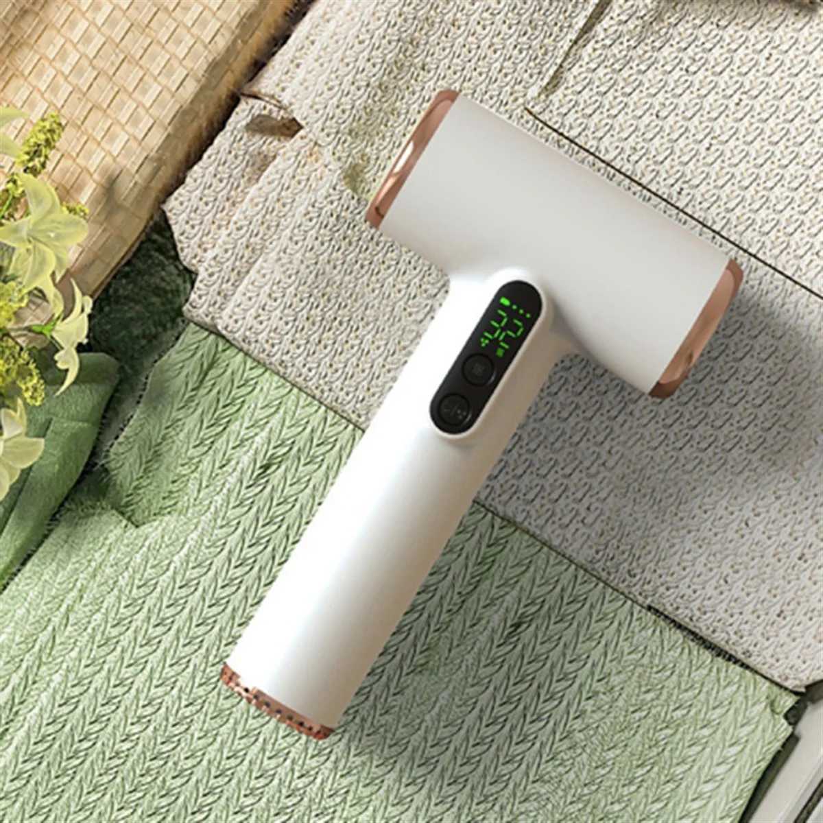 13I Cordless Hair Dryer with 3 Speeds and 3 Temperatures USB Rechargeable Portable Small Blow Dryer with Digital Screen for Dorm and Camping W250718