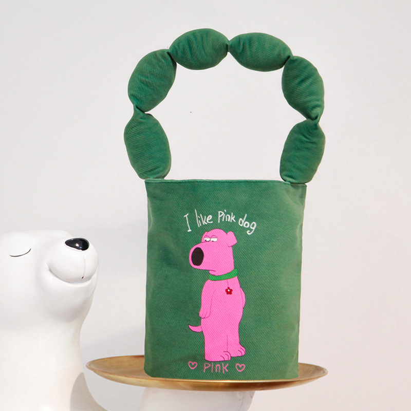 2025 New Designer Women's Bucket Sail Bag Spot Wholesale Small Print Handbag Cosmetics Mobile Phone Storage Creative Bag