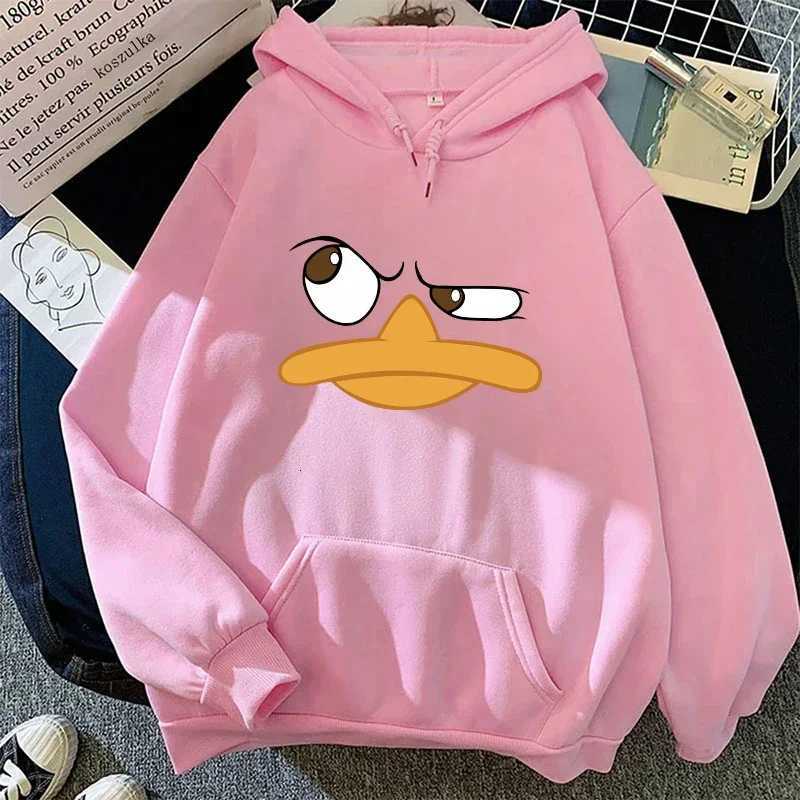 Funny Cartoon Print Hoodie for Women All Season Daily Casual Sporty Hooded Sweatshirts Fe Home Outdoor Comfort Warm Pullover XJ250717