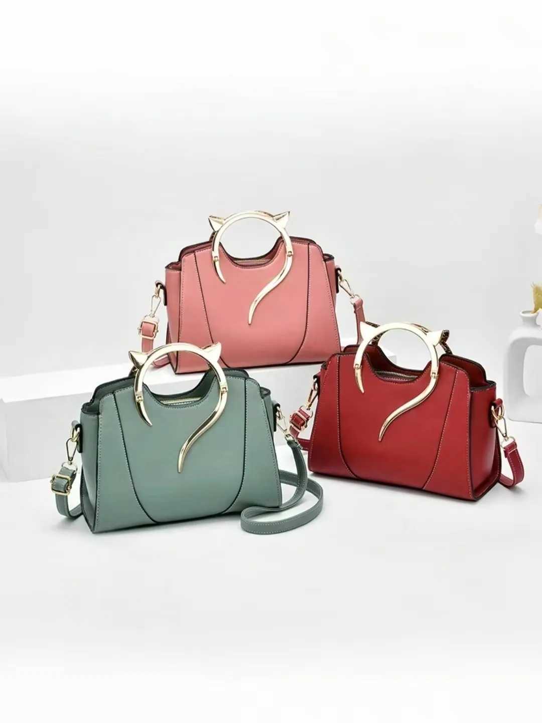 Cute Handbag for Ladies Crossbody Bag Cats Handle Bag Mini Handbag Shoulder Bags Messenger Bag Clutch Bag Y250717