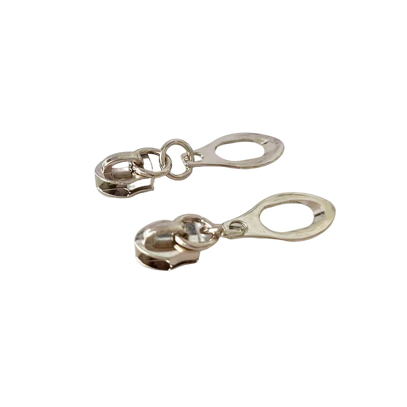 Spot 5 Zinc Alloy Nylon Zipper Pieces Luggage, Clothing, Home Textiles Multi purpose Puller Hanging White Melon Seed Slices Manufacturer