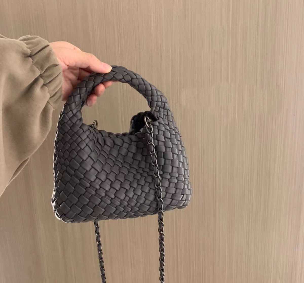 Small Tote Bag Handbag for Women New Mini Shoulder Crossbody Bags Casual Woven Beach Bag 250718