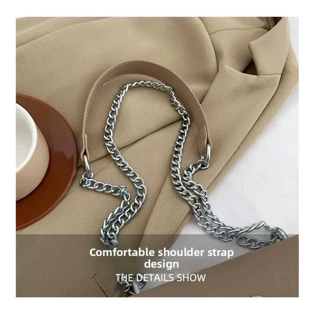 Trendy Crossbody Bag With Chain Strap - Slim Minimalist Club Purse For Evening Events And Casual Outings XJ250718