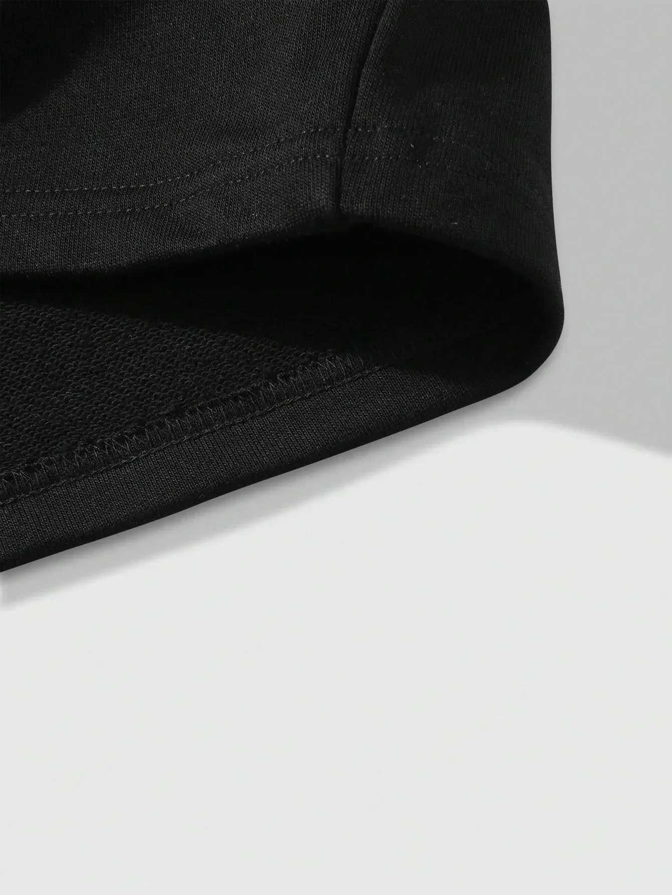 Electronic Band Shorts Mens Summer Casual Fashion Loose and Comfortable Five-point Pants Personalized Trend Mens Sweatpants W250718