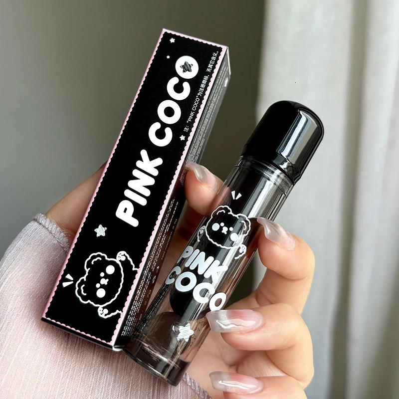 PINK COCO Mirror Water Lip Gloss Lip Glaze Moisturizing Liquid Lipstick Clear Tint Makeup Korean Lip Balm Women Cosmetics 250716